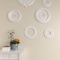Ekena Millwork Andrea Ceiling Medallion (Fits Canopies up to 8"), 12"OD x 8"ID x 1/2"P, Primed White CM12AD - alternate 7